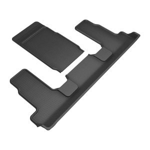 Chevrolet Traverse Floor Mats - 3rd Row - 3D MAXpider - Kagu - Black - `24-`26 Chevrolet Traverse Floor Mats - 3rd Row - 3D MAXpider - Kagu - Black - `24-`26